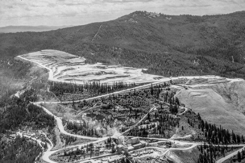 Aerial Zonolite Mine & Mill