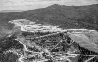 Aerial Zonolite Mine & Mill