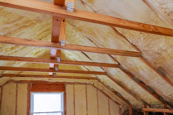 Attic insulation