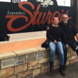 Rolando and his wife at Sturgis